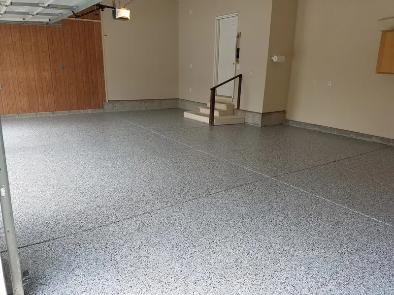 Garage floor after GatorGuard installation
