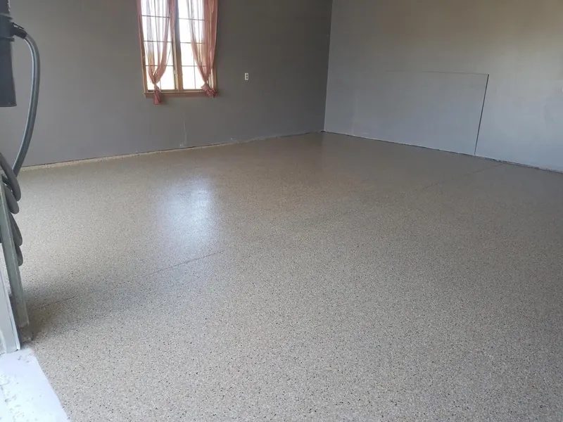 Garage floor after GatorGuard installation