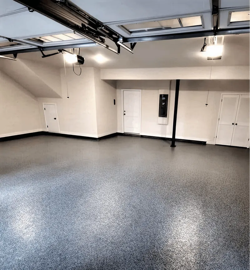 Garage floor after GatorGuard installation