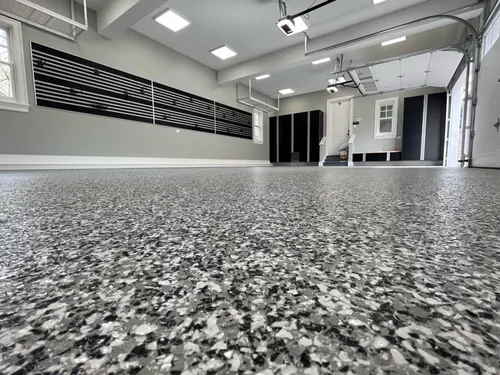 Customer garage floor