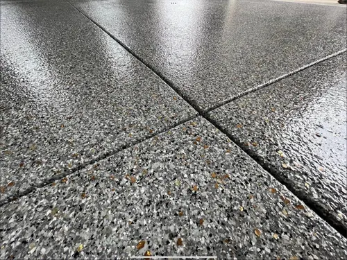 Customer garage floor